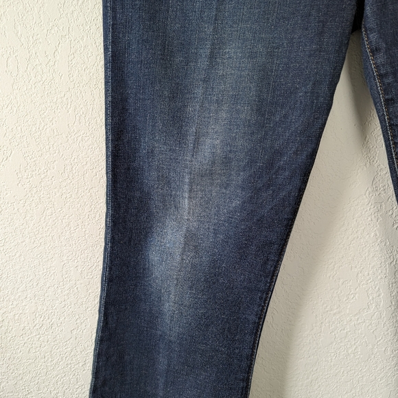 Frame Denim Le Crop Mini Boot Sidewinder Dark Wash Size 30 - Picture 6 of 15